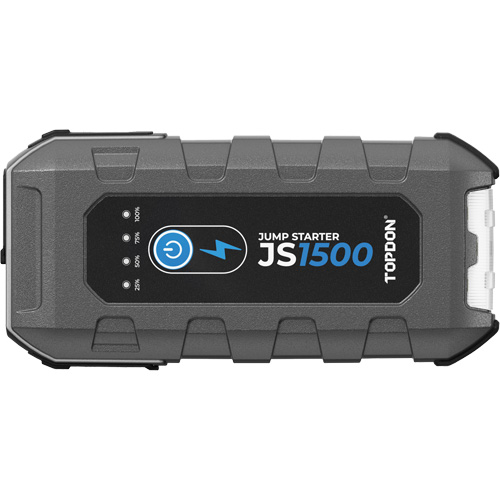 D&eacute;marreur d'appoint, survolteur, banque d'alimentation et lampe de poche JumpSurge1500 CSL Industriel Inc.