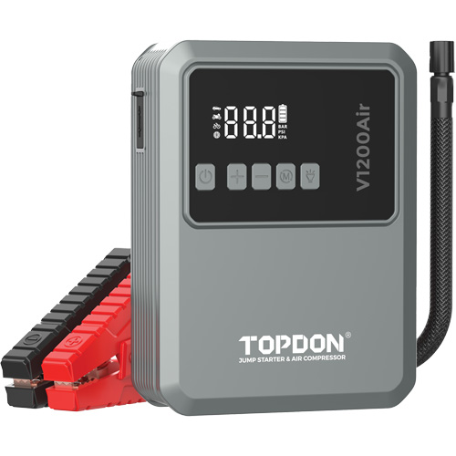 V1200Air 2-in-1 1200 Peak Amp Jump Starter & Tire Inflator CSL Industriel Inc.