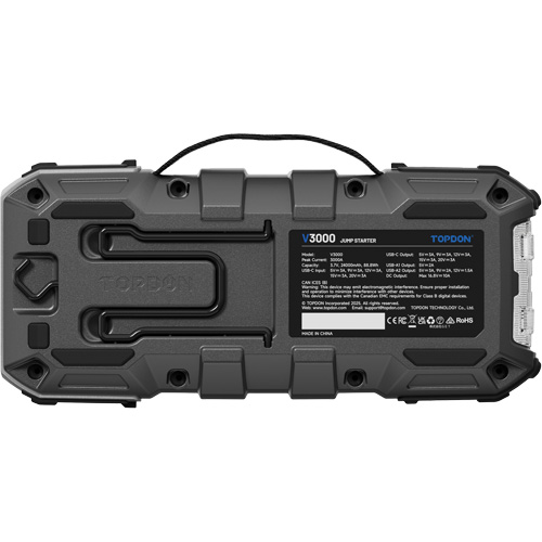 V3000 Jump Starter, Power Bank & Flashlight CSL Industriel Inc.