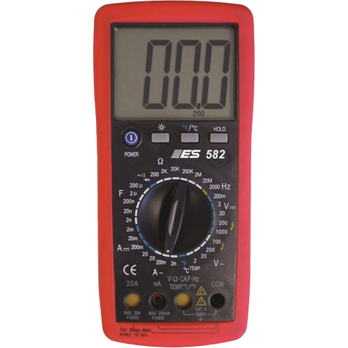 Deluxe Digital Multimeter with Amp Shutters CSL Industriel Inc.