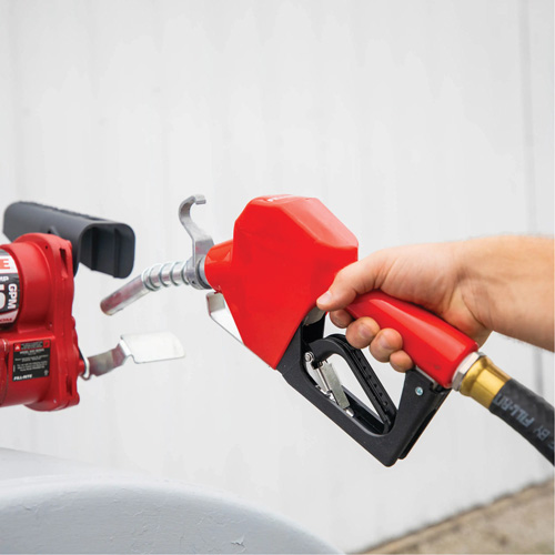 Red Automatic Gasoline Spout Nozzle CSL Industriel Inc.