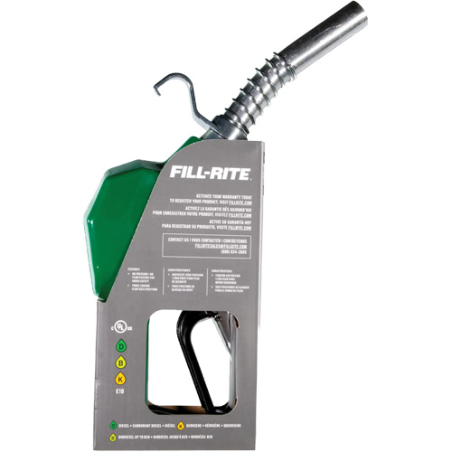Pistolet de distribution automatique vert pour essence CSL Industriel Inc.