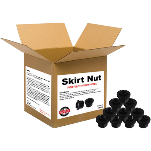 10-Piece Graphite-Coated Skirt Nuts for Pilot Hub Wheels CSL Industriel Inc.