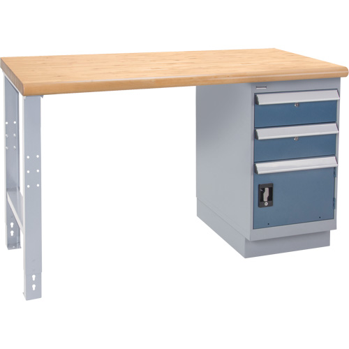 Industrial Duty Workbench, Door w/ Drawer Combination, 1000 lbs. Cap., 30" W x 72" D, 34" H CSL Industriel Inc.
