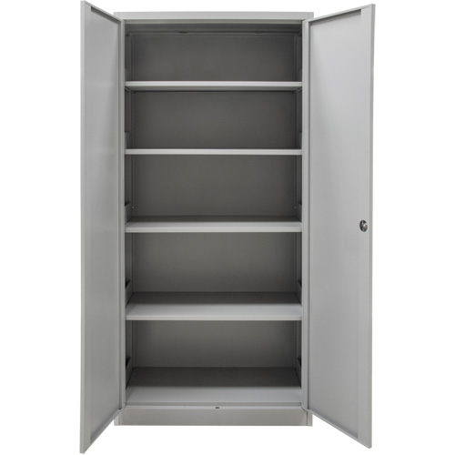 Hi-Boy Storage Cabinet, Steel, 4 Shelves, 72" H x 36" W x 18" D, Grey CSL Industriel Inc.