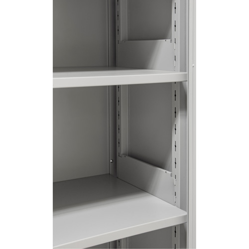 Hi-Boy Storage Cabinet, Steel, 4 Shelves, 72" H x 36" W x 18" D, Grey CSL Industriel Inc.