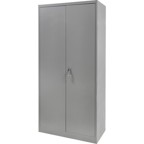 Armoire garde-robe, Acier, 36" la x 18" p x 72" h, Gris CSL Industriel Inc.