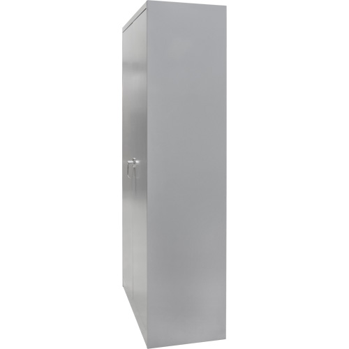 Armoire garde-robe, Acier, 36" la x 18" p x 72" h, Gris CSL Industriel Inc.