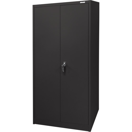 Storage Cabinet, Steel, 4 Shelves, 66" H x 30" W x 15" D, Black CSL Industriel Inc.