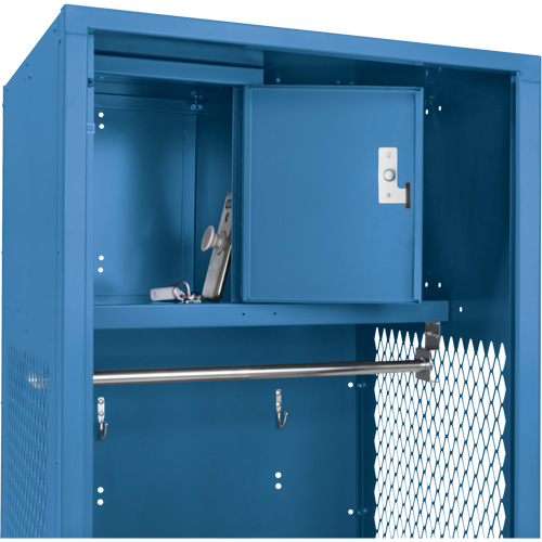 Casier pour &eacute;quipement, Acier, 24" la x 24" p x 72" h, Bleu fonc&eacute; CSL Industriel Inc.