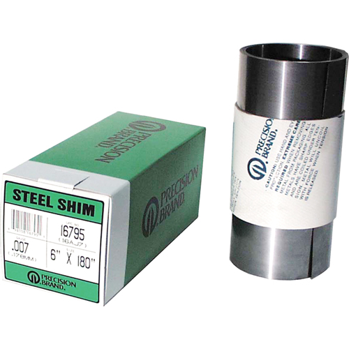 Shim Stock Rolls & Sheets, 0.001" Thickness, Steel CSL Industriel Inc.