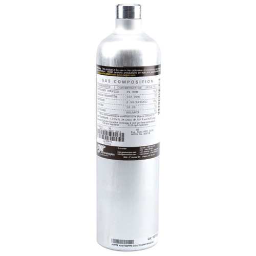 Bouteille de gaz pour test d'&eacute;talonnage, 1 M&eacute;lange de gaz, CO, 103 litres CSL Industriel Inc.