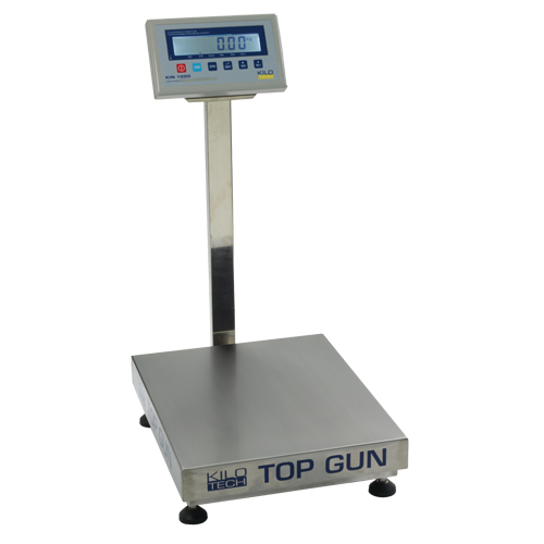 Top Gun Electronic Platform Scales, 18" L x 12" W, 150 lbs. Capacity CSL Industriel Inc.