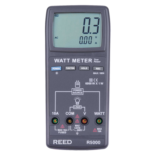 Wattm&egrave;tre v.e.v. avec certificat de calibration CSL Industriel Inc.