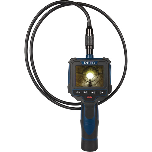 Cam&eacute;ra d'inspection endoscope enregistrable, 2,5" Affichage, 640 x 480 pixels, 8 mm (0,31") T&ecirc;te de cam&eacute;ra CSL Industriel Inc.
