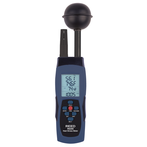 Compteur de contrainte thermique au thermom&egrave;tre-globe mouill&eacute; (WBGT) CSL Industriel Inc.