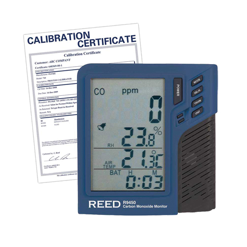 Carbon Monoxide Monitor with Temperature & Humidity with Calibration Certificate CSL Industriel Inc.