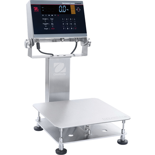 Defender 6000 Washdown Bench Scale, 50 lbs. Capacity, 11-4/5" L x 11-4/5" W CSL Industriel Inc.