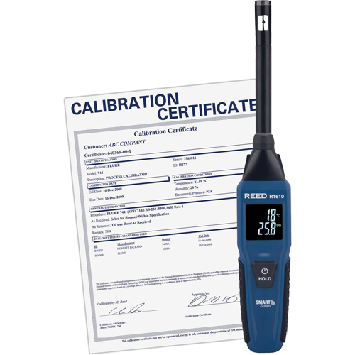 Bluetooth Smart Series Thermo-Hygrometer with Calibration Certificate, 0% - 100% RH, -4°- 140° F ( -20° - 60° C ) CSL Industriel Inc.