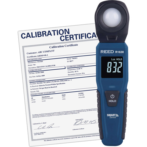 Luxm&egrave;tre Bluetooth Smart Series avec certificat de calibration CSL Industriel Inc.