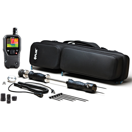 Professional Imaging Moisture Kit with Hammer & Wall Cavity Probe, 7 - 100% Moisture Range, 32°- 122° F ( 0° - 50° C ) Temperature Range CSL Industriel Inc.