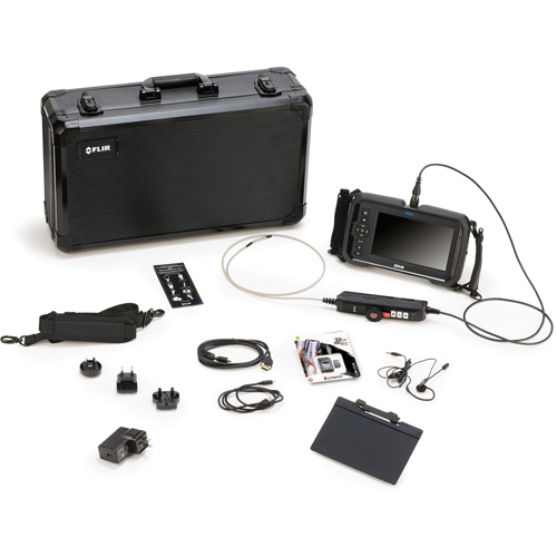 Videoscope Kit with 2-Way Articulation 4.5 mm × 1 m Long Camera Probe, 7" Display, 1024 x 600 pixels CSL Industriel Inc.