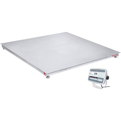 DEFENDER 5000 Washdown Floor Scale, 5000 lbs. Capacity, 48" W x 48" L CSL Industriel Inc.