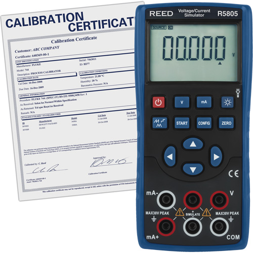 Voltage/Current Simulator with Traceable Certificate CSL Industriel Inc.