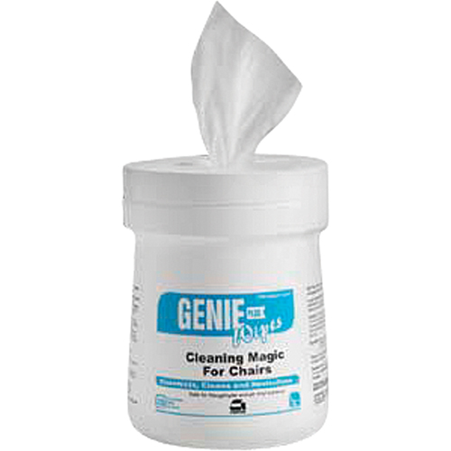 Cleaners & Disinfectants - Genie Plus Chair Cleaner, 7" x 6", 160 Count CSL Industriel Inc.