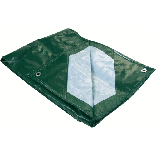 Tarp, Heavy-Duty, Green, 8' x 6' x 9 mils CSL Industriel Inc.