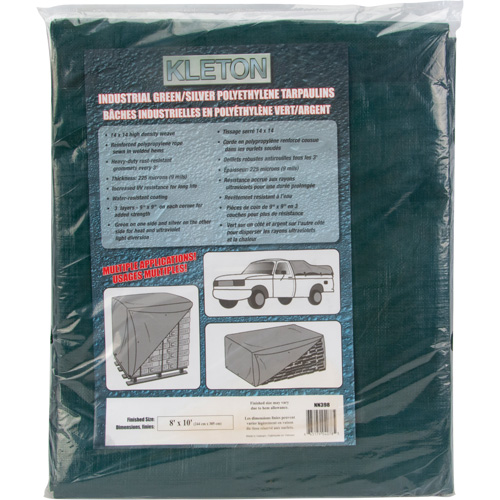 Tarp, Heavy-Duty, Green, 8' x 6' x 9 mils CSL Industriel Inc.