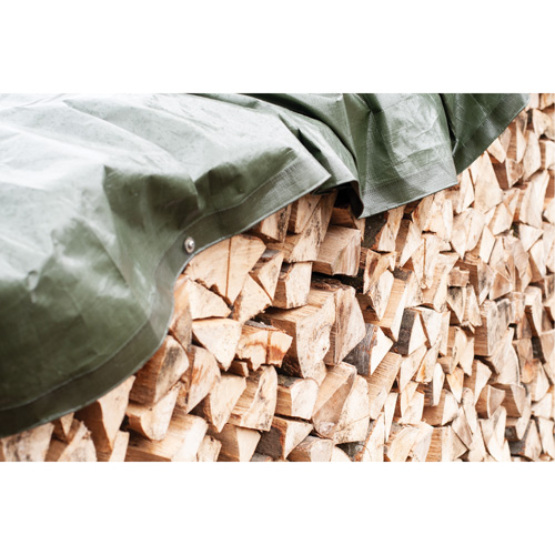 Tarp, Heavy-Duty, Green, 8' x 6' x 9 mils CSL Industriel Inc.