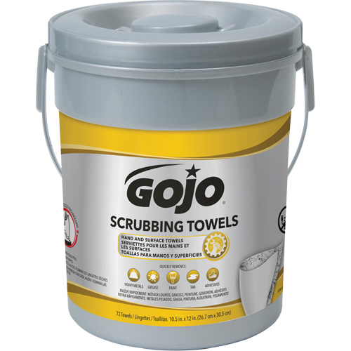 Scrubbing Towels, 72 Wipes, 12" x 10-1/2" CSL Industriel Inc.