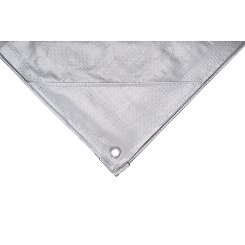 Tarp, Super Heavy-Duty, Silver, 10' x 8' x 12 mils CSL Industriel Inc.
