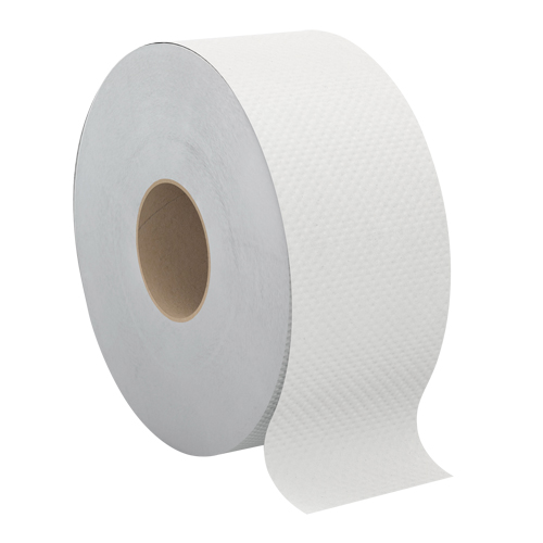 Pro Select Toilet Paper, Jumbo Roll, 2 Ply, 500' Length, White CSL Industriel Inc.