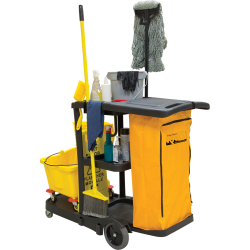 Chariot de nettoyage pour concierge CSL Industriel Inc.