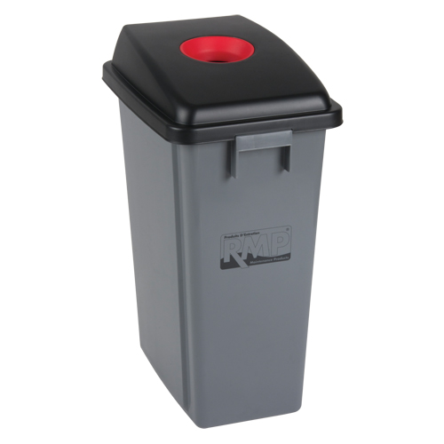 Bac &agrave; d&eacute;chets et de recyclage, Plastique, 16 gal. US CSL Industriel Inc.