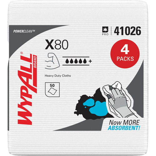 X80 Wipers, Heavy-Duty, 12-1/2" L x 12" W CSL Industriel Inc.