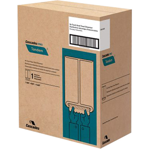 Pro Tandem Hand Towel Dispenser, No-Touch, 11.5" W x 9" D x 16.6" H CSL Industriel Inc.