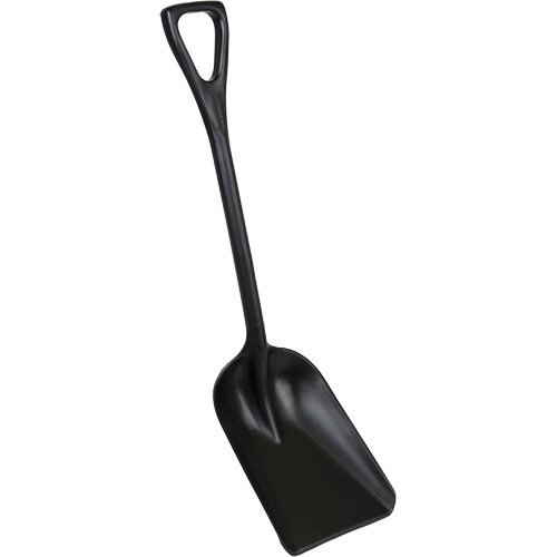 Pelle hygi&eacute;nique monopi&egrave;ce, Lame 10" x 6", Longueur de 37-1/2", Plastique, Noir CSL Industriel Inc.