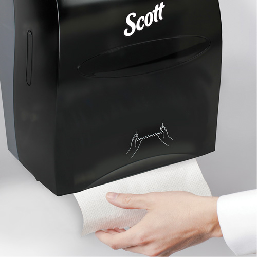 Scott&reg; Essential Hand Towel Roll Dispenser, Manual/No-Touch, 12.63" W x 10.2" D x 16.13" H CSL Industriel Inc.