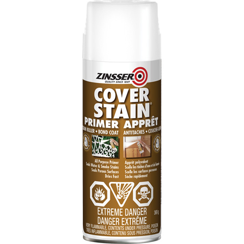 Cover Stain&reg; Oil-Base Primer Sealer, Aerosol Can, White CSL Industriel Inc.