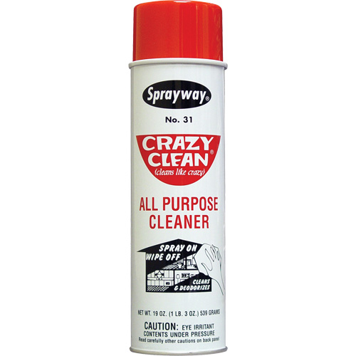 Crazy Clean&reg; All Purpose Cleaner, 20 oz., Aerosol Can CSL Industriel Inc.