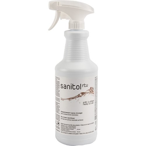 Sanitol Concentrated Disinfectant & Sanitizer, 950 ml, Trigger Bottle CSL Industriel Inc.