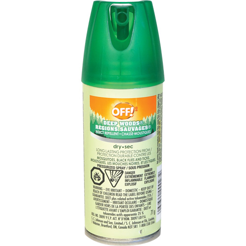 OFF! Deep Woods&reg; Insect Repellent, 25% DEET, Spray, 100 ml CSL Industriel Inc.