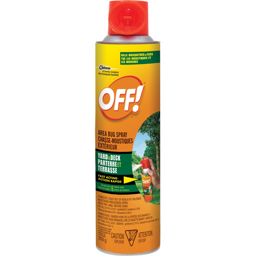 OFF! Area Bug Spray, DEET Free, Aerosol, 350 g CSL Industriel Inc.