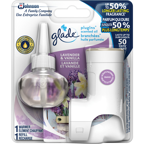 Trousse de d&eacute;marrage Glade Branch&eacute;es huile parfum&eacute;e CSL Industriel Inc.
