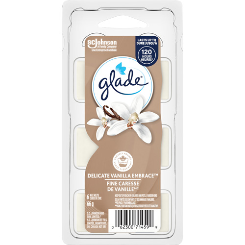 Cubes de cire parfum&eacute;e Glade, Fine caresse de vanille CSL Industriel Inc.