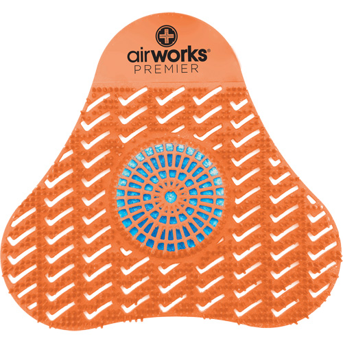 Tamis d'urinoir avec bloc d&eacute;sodorisant AirWorks CSL Industriel Inc.