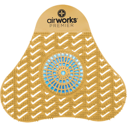 Tamis d'urinoir avec bloc d&eacute;sodorisant AirWorks CSL Industriel Inc.